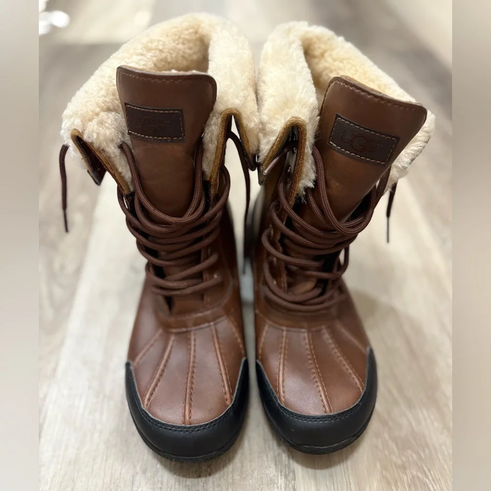 NEW Ugg Butte II Weatherproof Shearling Boots 5